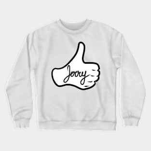 Men name Jerry Crewneck Sweatshirt